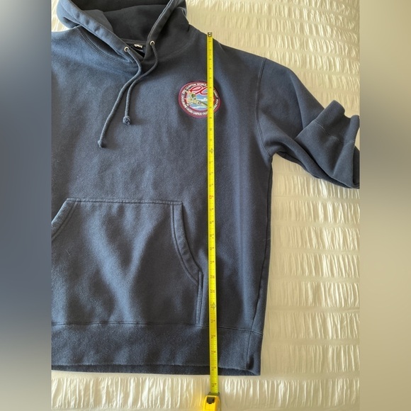 ERIC CLAPTON WORLD TOUR 2006/2007 Navy Blue Concert Pullover Hoodie Collectible - Picture 13 of 13